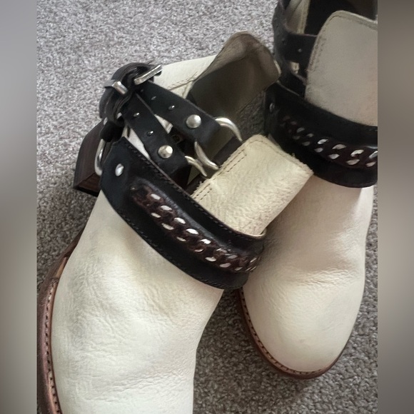 Freebird by Steven Cream and Brown Ankle Boots - Picture 7 of 12